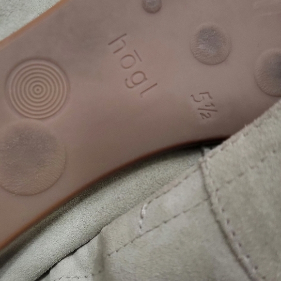 💙Hogl Austria Velvet Flat Womens Shoes - Picture 5 of 13